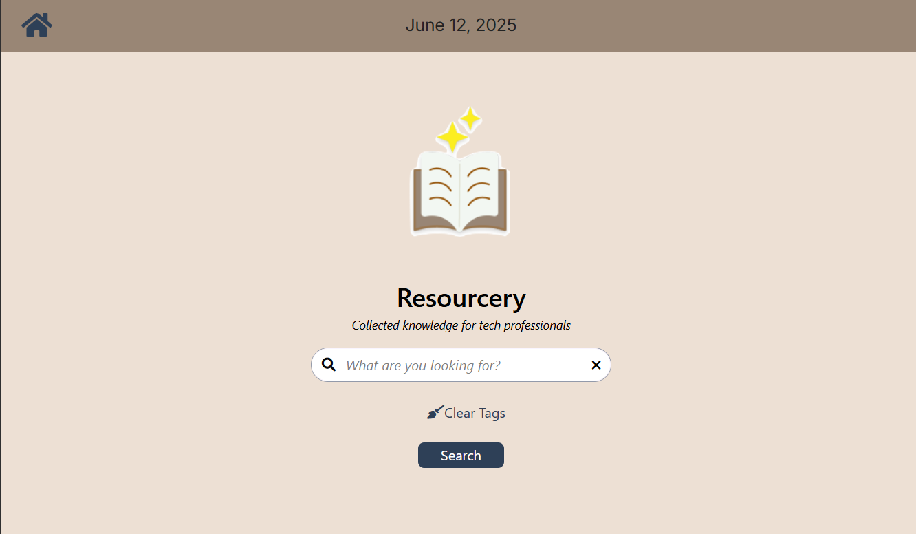 Resourcery Search App
